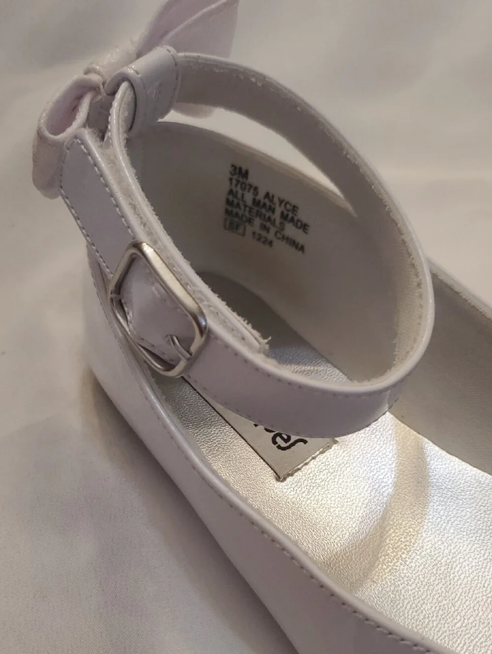 Girls White Patent Bow Mary Jane Shoes Rachel Shoes Brand Girls 3